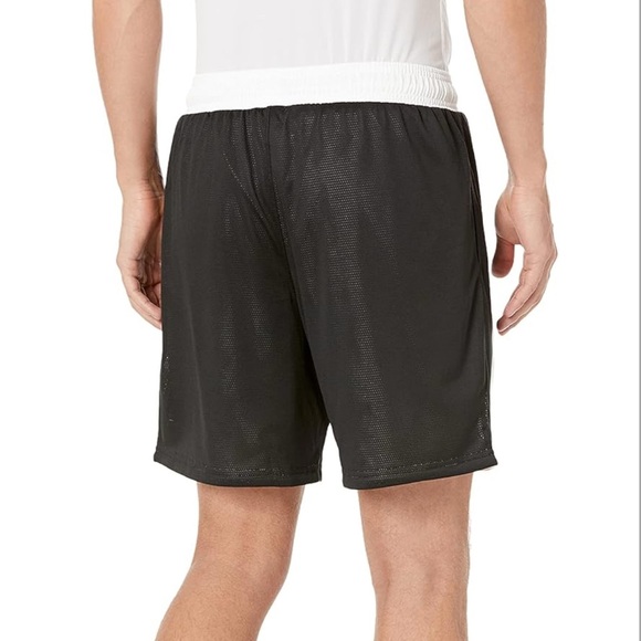 Puma NEW Flare black white stripe mesh drycell basketball adjustable shorts XL - Picture 2 of 7